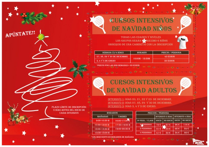 Campus Niñ@s / Intensivos Adultos Navidad 2021